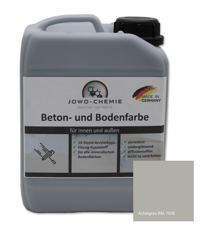 Beton- und Bodenfarbe in verschiedenen Grautönen (2,5kg-24kg)