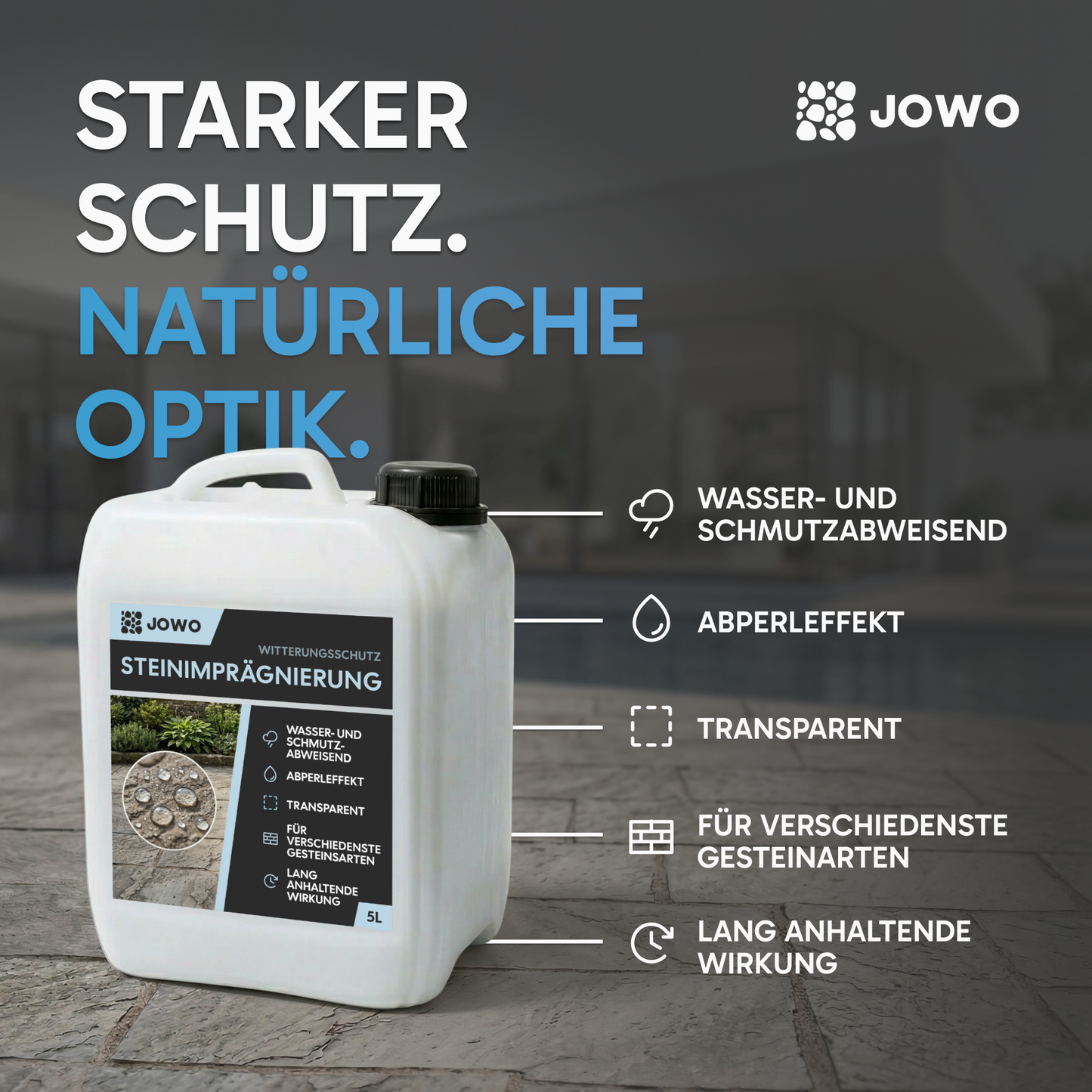 Steinimprägnierung / Steinschutzmittel